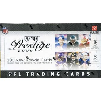 2009 Playoff Prestige Football 8-Pack Box