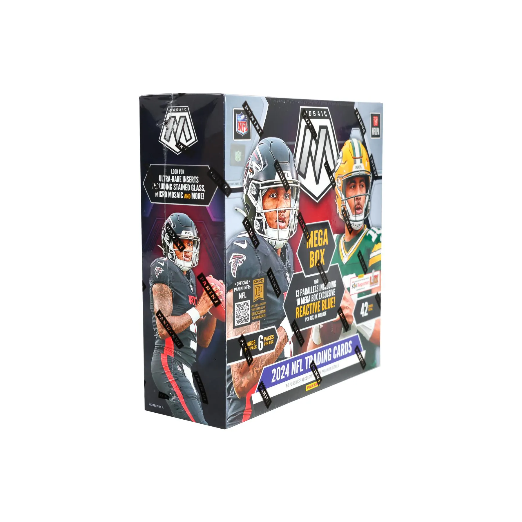 2024 Panini Mosaic Football Mega Box (Reactive Blue Parallels!) | DA Card World 2024 Panini Mosaic Football Mega Box (Reactive Blue Parallels!) | DA Card World