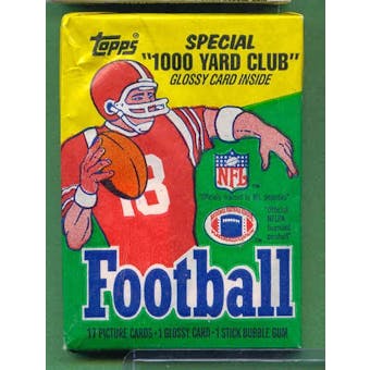 1986 Topps Football Wax Pack (Reed Buy)