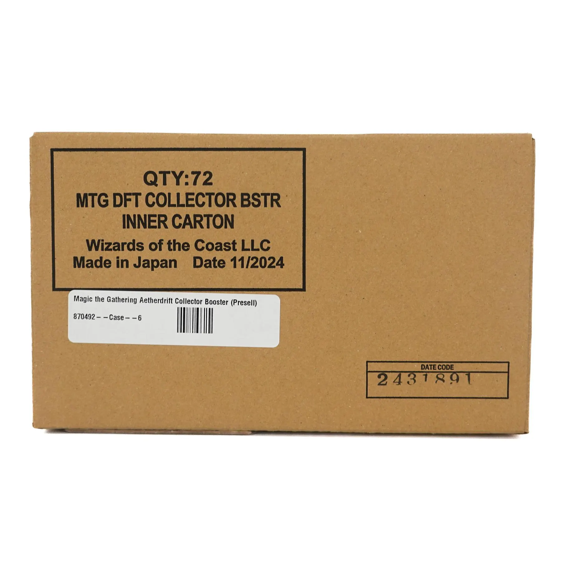 Magic the Gathering Aetherdrift Collector Booster 6-Box Case | DA Card World Magic the Gathering Aetherdrift Collector Booster 6-Box Case | DA Card World