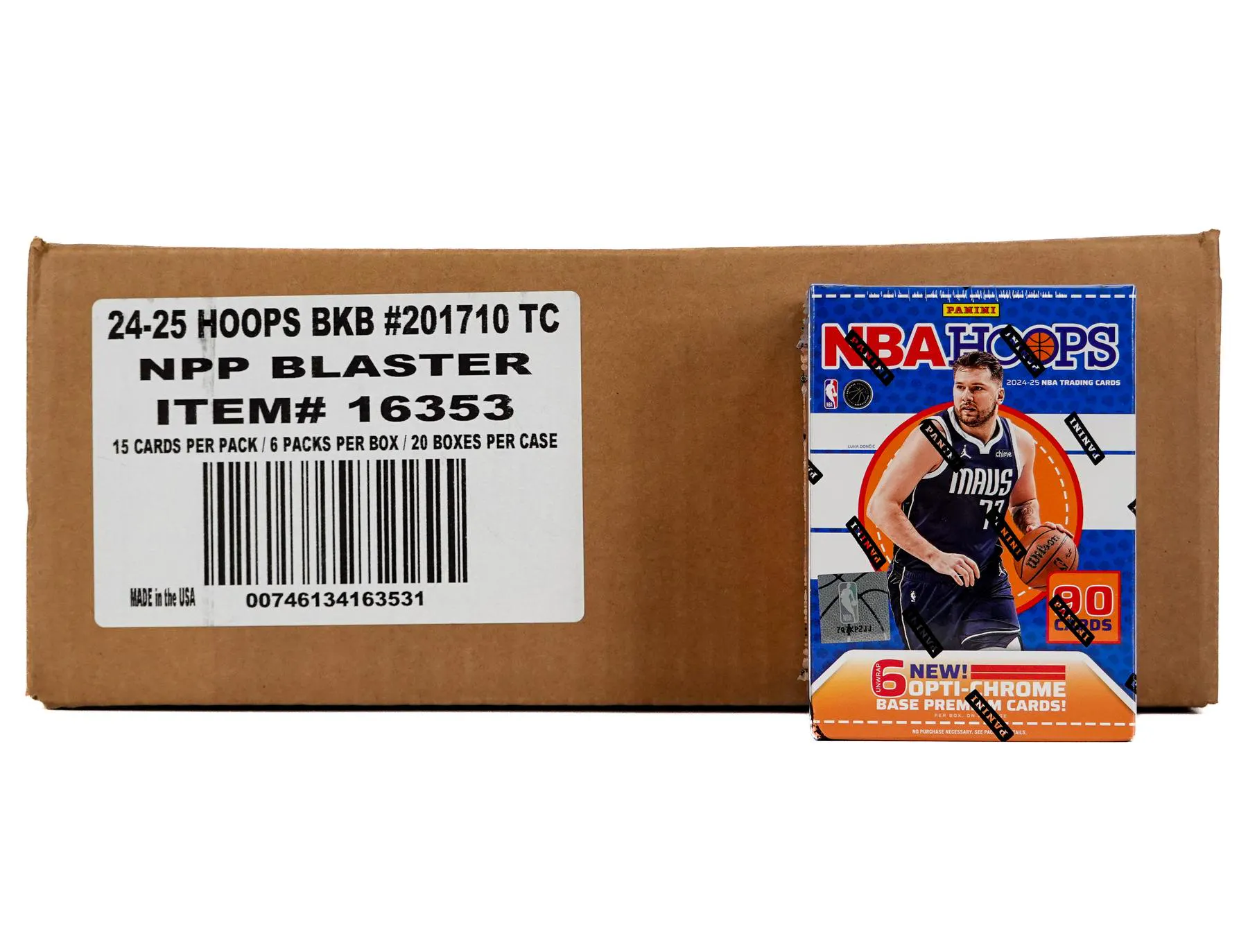 nba hoops booster box Panini 2024 2025 NBA Hoops Basketball Blaster Box SP-PAN245BKTHB