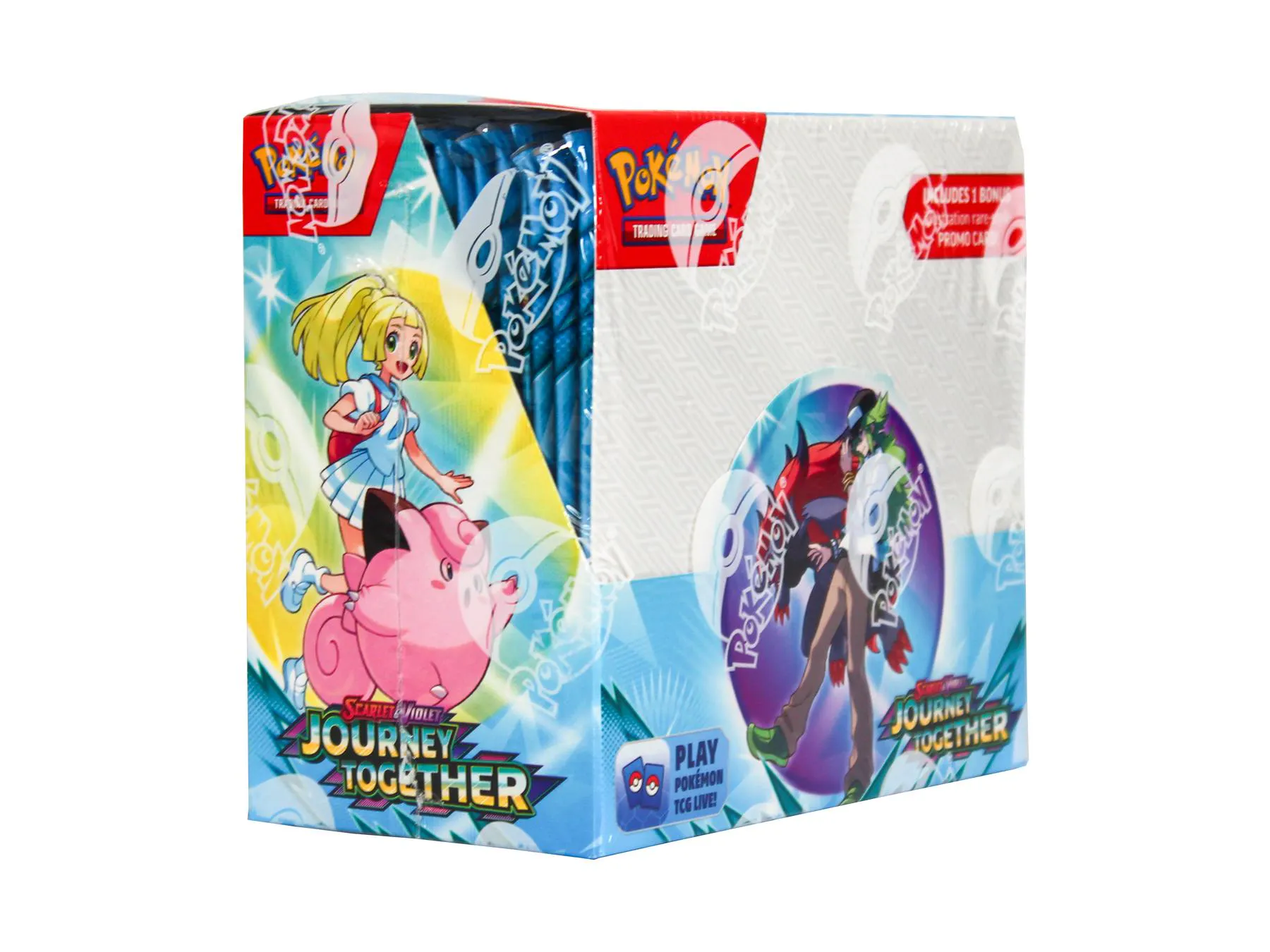 Pokemon Scarlet & Violet: Journey Together Enhanced Booster 6-Box Case | DA Card World Pokemon Scarlet & Violet: Journey Together Enhanced Booster 6-Box Case | DA Card World