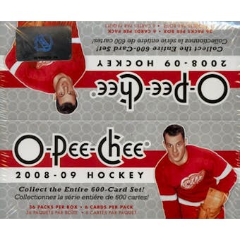 2008/09 Upper Deck O-Pee-Chee Hockey 36-Pack Box