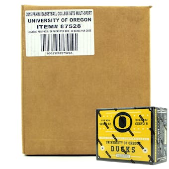 2015 Panini Oregon Ducks Multi-Sport 24-Pack 20-Box Case
