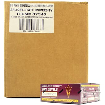 2015 Panini Arizona State Sun Devils Multi-Sport 24-Pack 20-Box Case
