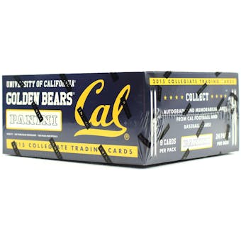 2015 Panini California Golden Bears Multi-Sport 24-Pack Box