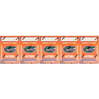 2015 Panini Florida Gators Multi-Sport Blaster Box (Lot of 5)