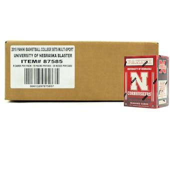 2015 Panini Nebraska Blaster Case (20 boxes) (Reed Buy)