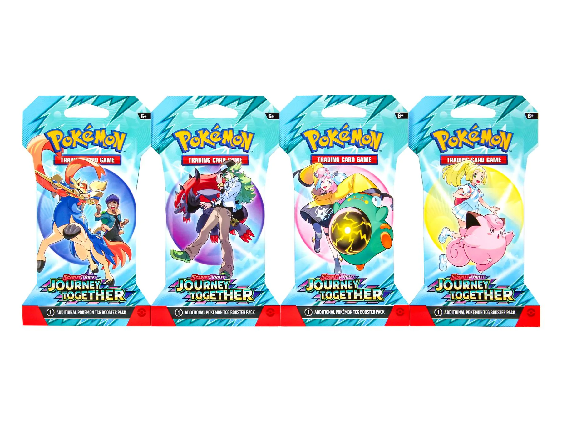 Pokemon Scarlet & Violet Journey Together Sleeved Booster Pack Pokemon Scarlet & Violet Journey Together Sleeved Booster Pack