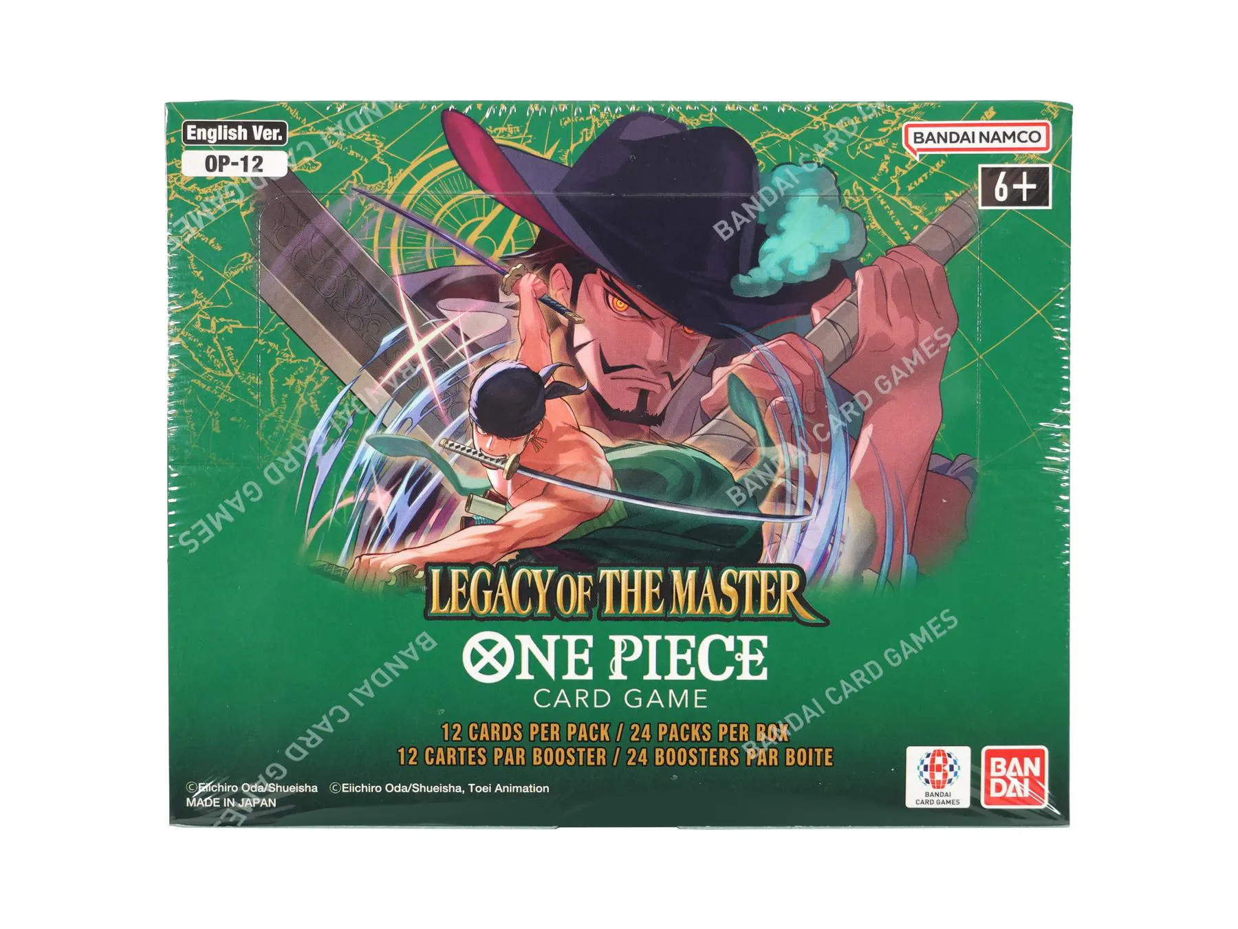 One Piece OP-12 Legacy of the Master Booster Box One Piece OP-12 Legacy of the Master Booster Box