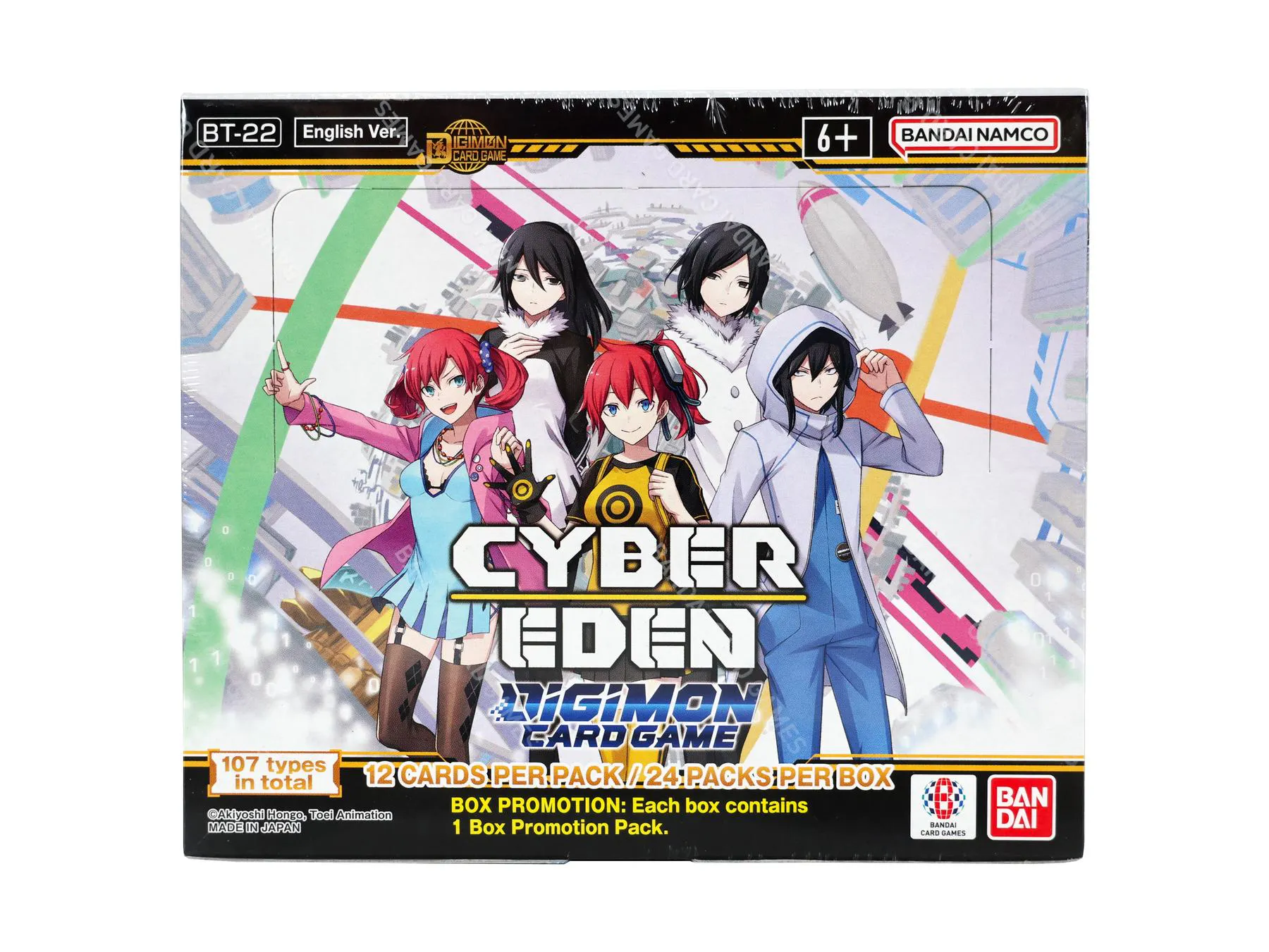 Digimon Card Game - Booster Box - Cyber Eden Digimon Card Game - Booster Box - Cyber Eden