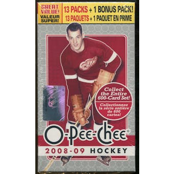 2008/09 Upper Deck O-Pee-Chee Hockey 14-Pack Box
