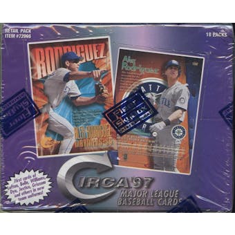 1997 Fleer Circa Baseball Retail Box