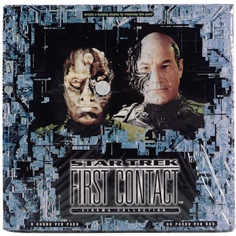 1996 Skybox Star Trek First Contact Cinema Collection Hobby Box (Reed Buy)
