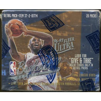 1996/97 Fleer Ultra Series 2 Basketball Retail Box