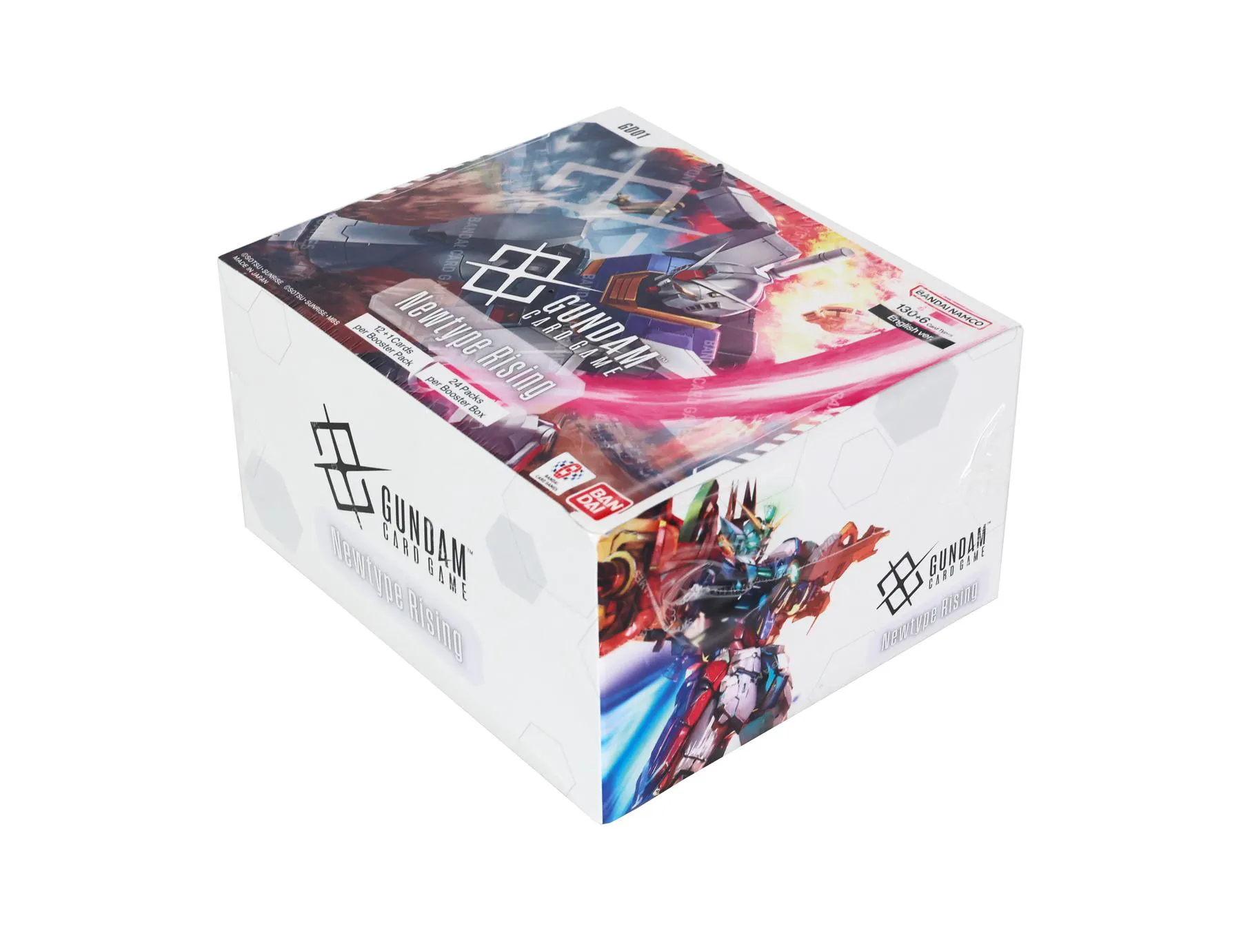 Gundam Newtype Rising Chase Cards BANDAI Gundam Card Game Booster Pack Newtype Rising GD01 (Box Of 24 Packs) Newtype Rising Booster Box Newtype Rising (gd01 Gundam Newtype Rising Chase Cards BANDAI Gundam Card Game Booster Pack Newtype Rising GD01 (Box Of 24 Packs) Newtype Rising Booster Box Newtype Rising (gd01