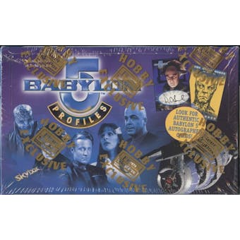 Babylon 5 Profiles Hobby Box (1999 Skybox)