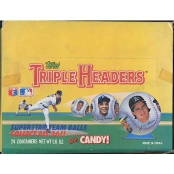 1992 Topps Triple Headers Baseball Box