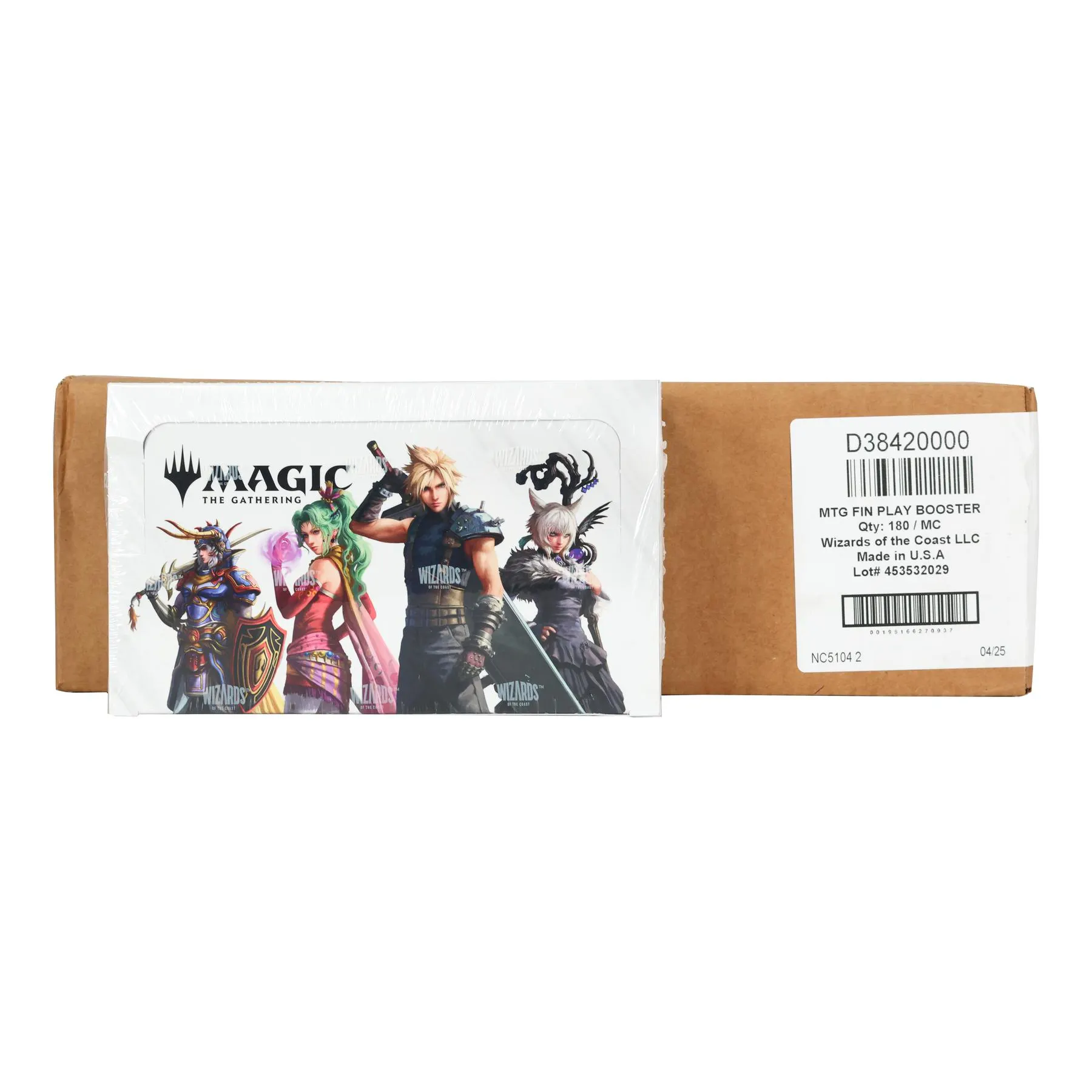 Magic the Gathering Final Fantasy Play Booster 6-Box Case | DA Card World Magic the Gathering Final Fantasy Play Booster 6-Box Case | DA Card World