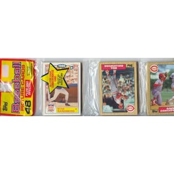 1987 Topps Baseball Rack Pack (Barry Bonds Rookie!)