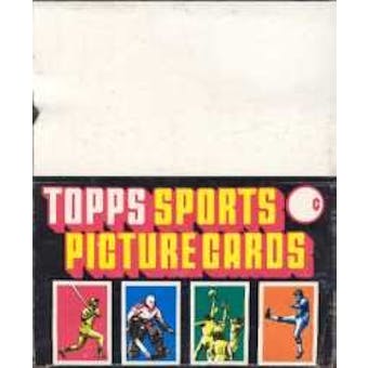 1987 Topps Football Rack Box