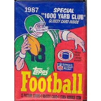 1987 Topps Football Wax Pack