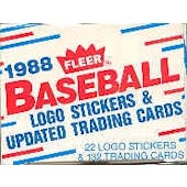 1988 Fleer Update Baseball Factory Set