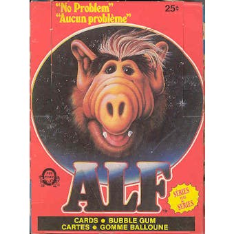 Alf Series 2 Trading Card Box (1988 O-Pee-Chee)