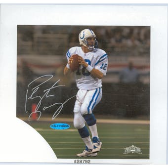 Peyton Manning Autographed Indianapolis Colts 8x8 Photo (UDA)