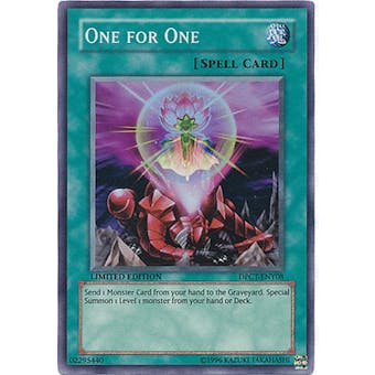 Yu-Gi-Oh Limited Edition Tin Single One for One Super Rare DPCT-ENY08