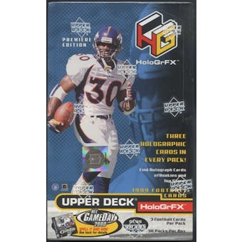 1999 Upper Deck Hologrfx Football Box