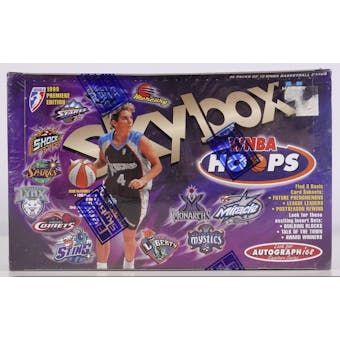 1999 Hoops WNBA Basketball Hobby Box