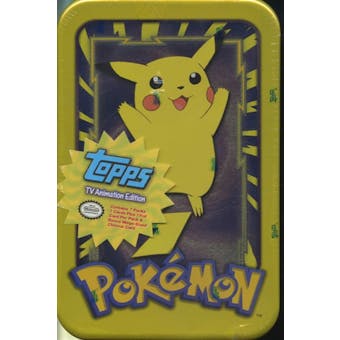 Pokemon TV Edition Card Tin (Box)(1999 Topps)