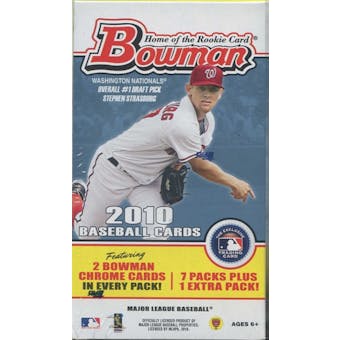 2010 Bowman Baseball Blaster Box