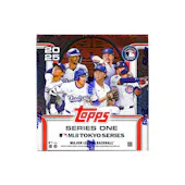 2025 Topps Series 1 Baseball MLB World Tour Tokyo Series Box