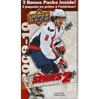 2009/10 Upper Deck Series 2 Hockey 12 Pack Box