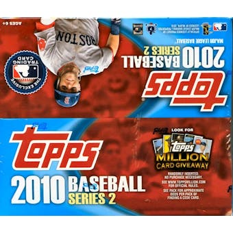 2010 Topps Series 2 Baseball 24-Pack Box