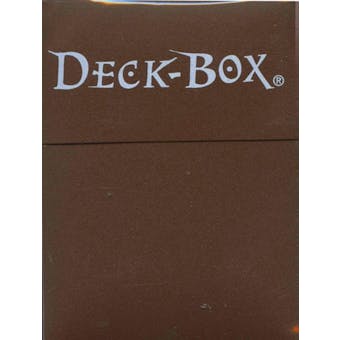 Ultra Pro Brown Deck Box (Lot of 3)
