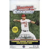 2010 Bowman Chrome Baseball Hobby Box (Reed Buy)