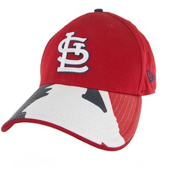 St. Louis Cardinals New Era 39Thirty Red Swing Batter Flex Fit Hat (Adult M/L)