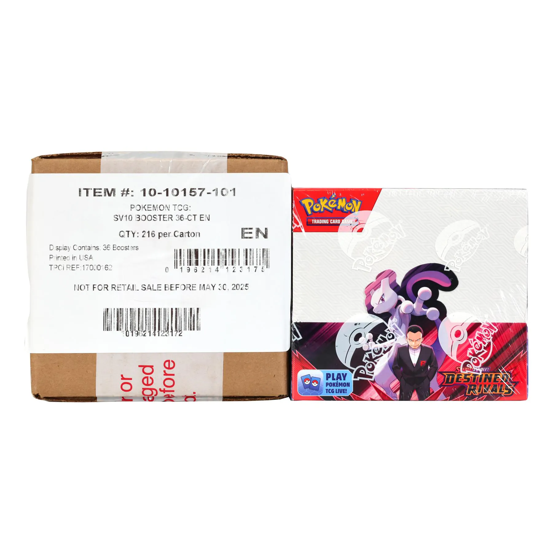 Pokemon Scarlet & Violet: Destined Rivals Booster 6-Box Case | DA Card World Pokemon Scarlet & Violet: Destined Rivals Booster 6-Box Case | DA Card World