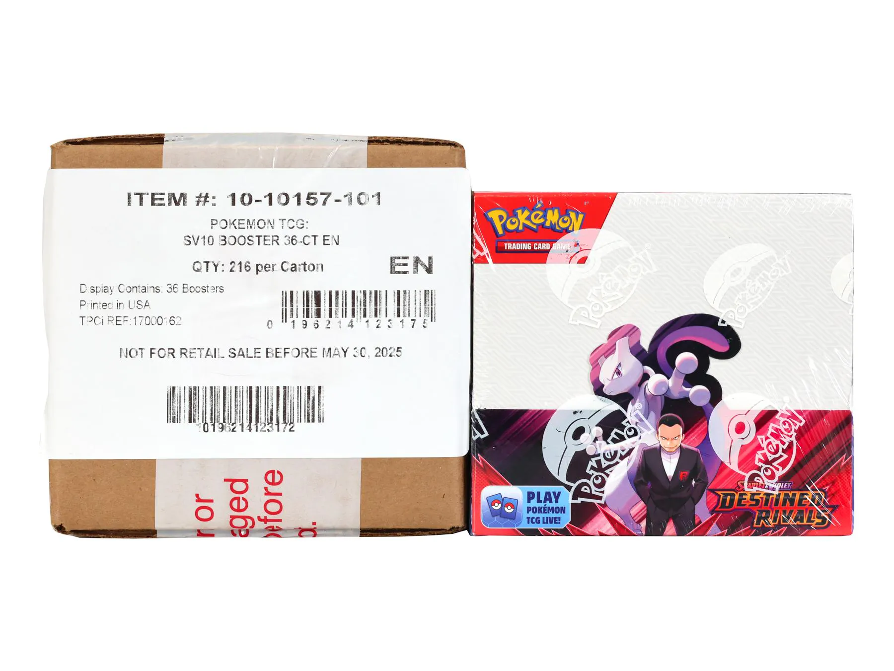 Pokemon Scarlet & Violet: Destined Rivals Booster 6-Box Case | DA Card World Pokemon Scarlet & Violet: Destined Rivals Booster 6-Box Case | DA Card World