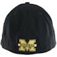 Michigan Wolverines New Era 39Thirty Team Classic Navy Flex Fit Hat (Adult L/XL)