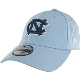 North Carolina Tar Heels New Era 39Thirty Team Classic Baby Blue Flex Fit Hat (Adult M/L)