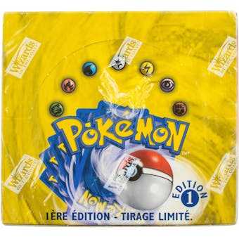 Pokemon Base Set 1 French Booster Box - 1st Edition