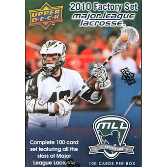 2010 Upper Deck MLL Lacrosse Hobby Box (Set)