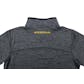 Michigan Wolverines Colosseum Navy Action Pass 1/4 Zip Performance Long Sleeve Shirt (Adult Medium)