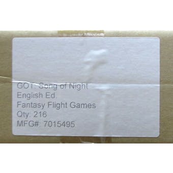 Fantasy Flight Games A Game of Thrones A Song of Night Booster 6-Box Case