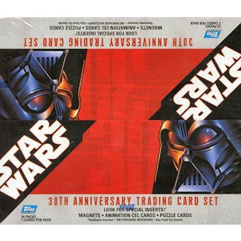Star Wars 30th Anniversary 24-Pack Box (2007 Topps)