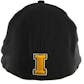 Iowa Hawkeyes New Era 39Thirty Team Classic Black Flex Fit Hat (Adult L/XL)